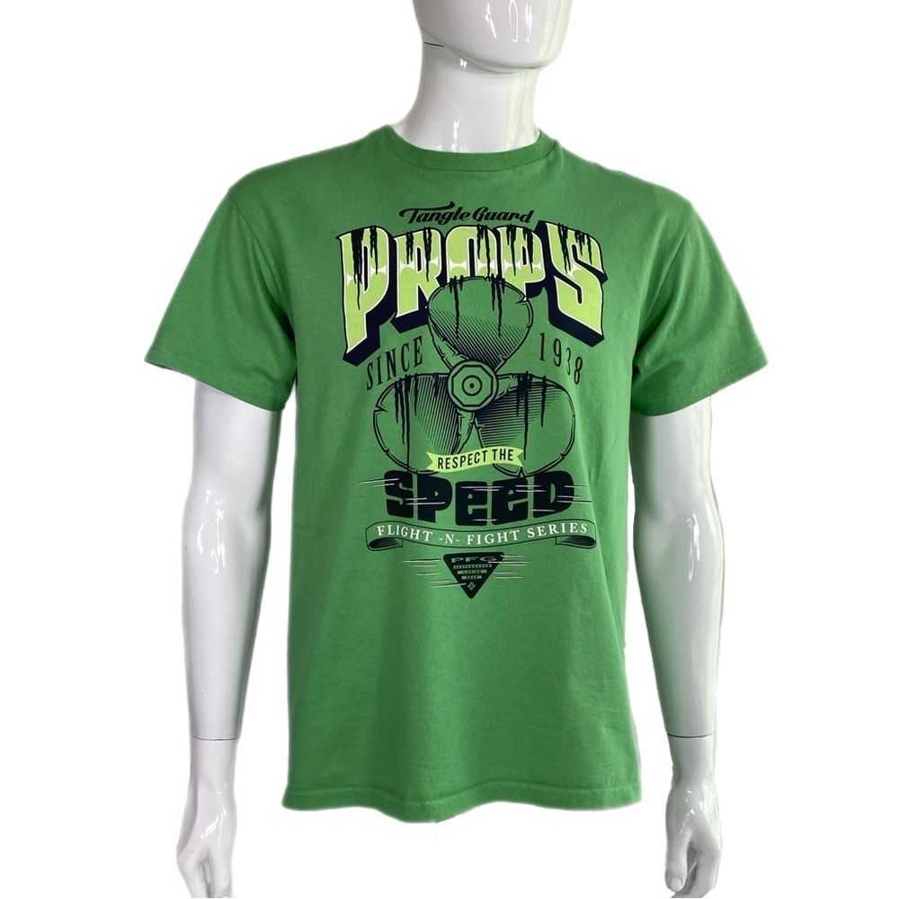 Columbia Men’s Green PFG Tangle Guard Props Outdoors Tee